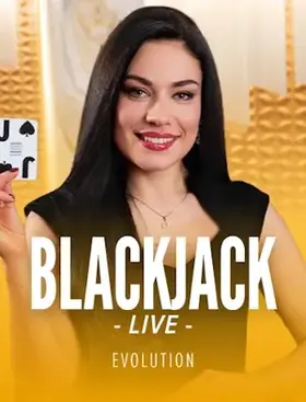 Blackjack live tafel Evolution